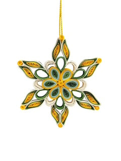 Quilled Snowflake Christmas Ornament
