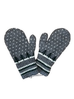 Snowy Trees Mittens