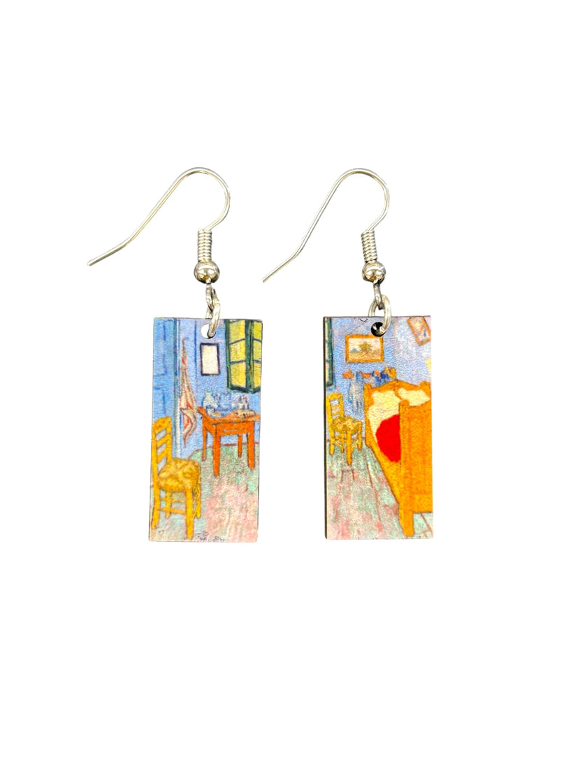 Famous Art Paintings Dangle Earrings