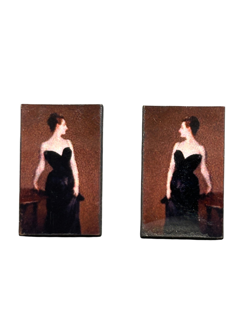 Famous Painting Stud Earrings
