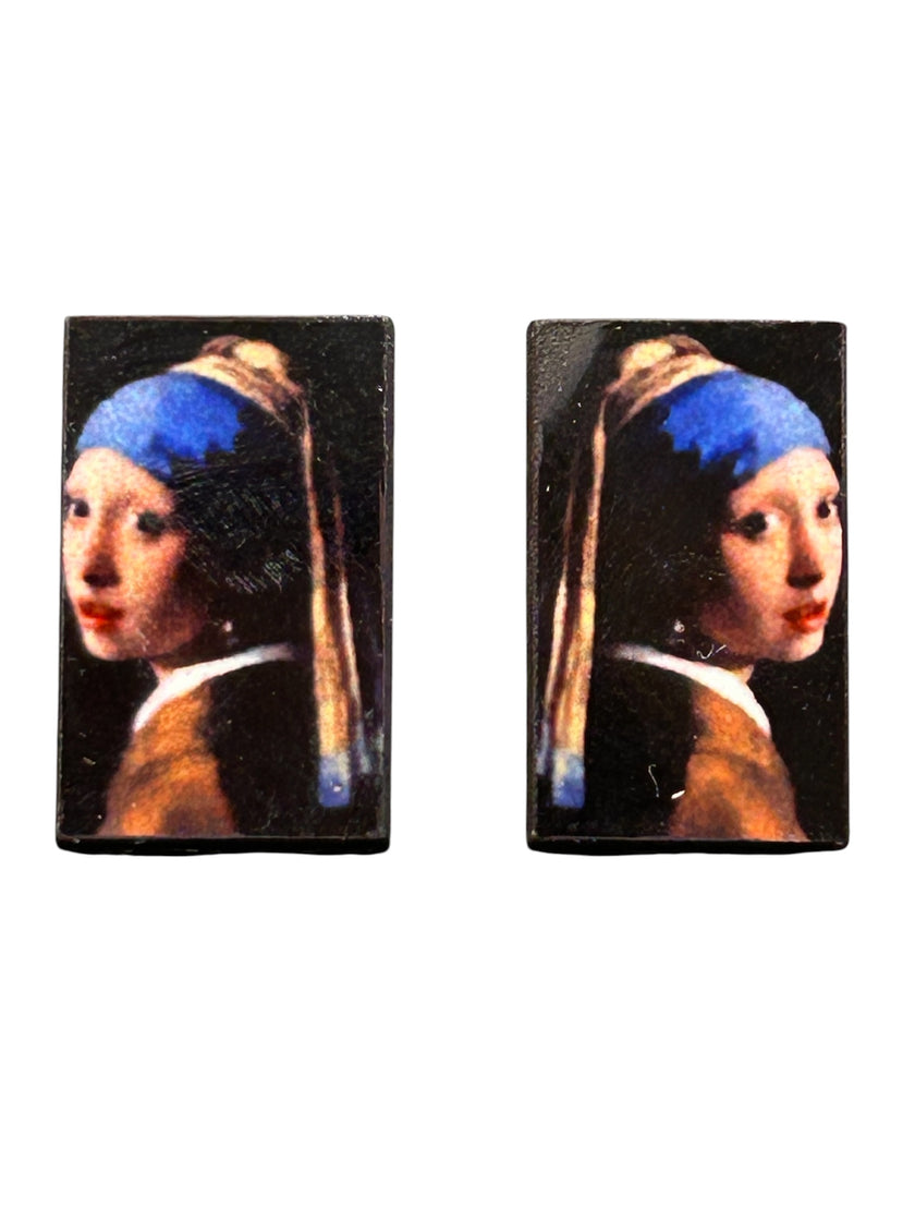 Famous Painting Stud Earrings