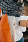 Find Your Way Compass Necklace