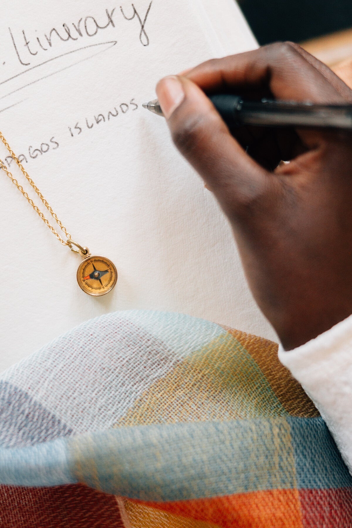 Find Your Way Compass Necklace