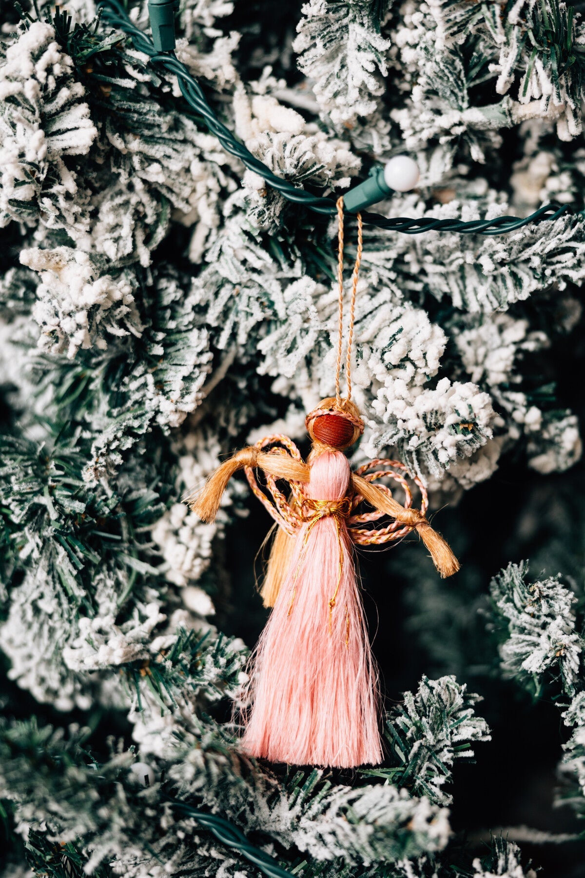 Pink Angel Ornament