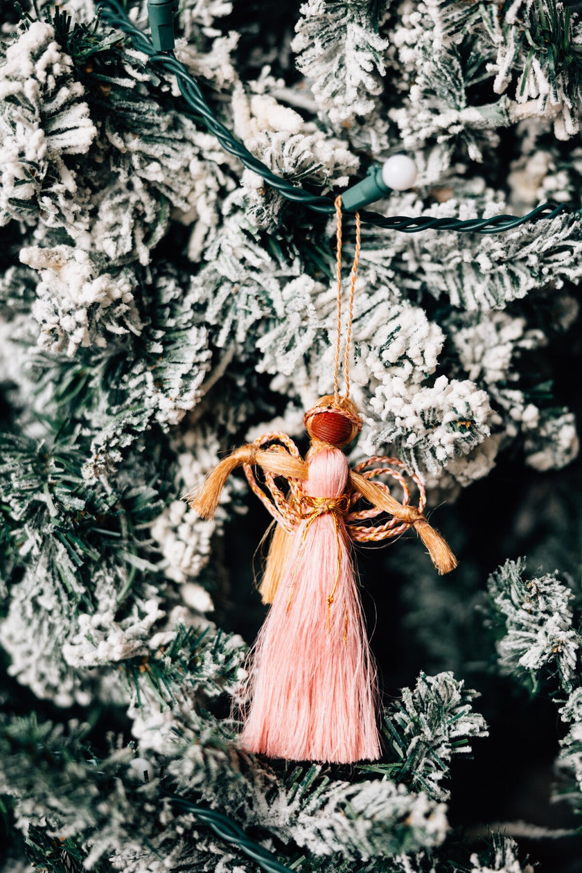 Pink Angel Ornament