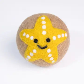 Eco Wool Dryer Balls: Starfish