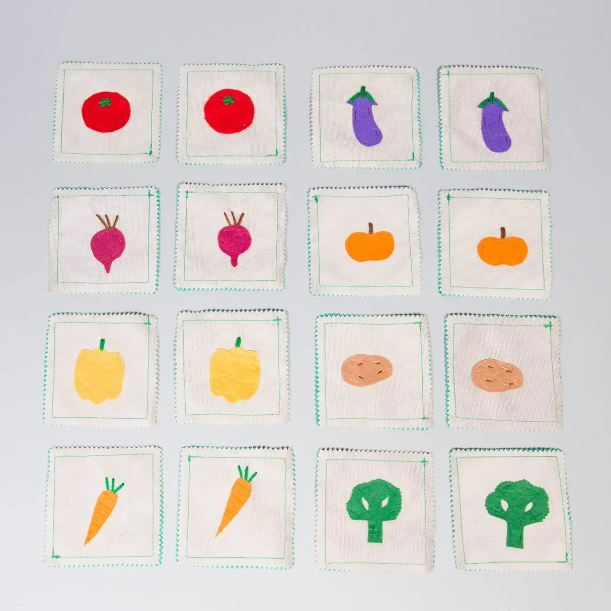 Vegetable Memory/Matching Game