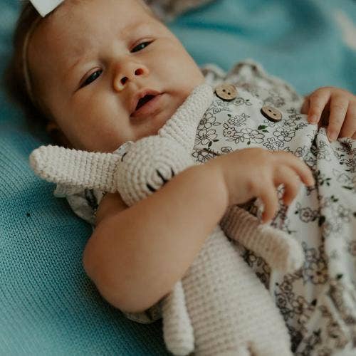 My First Bunny – Organic Baby Rattle: Natural