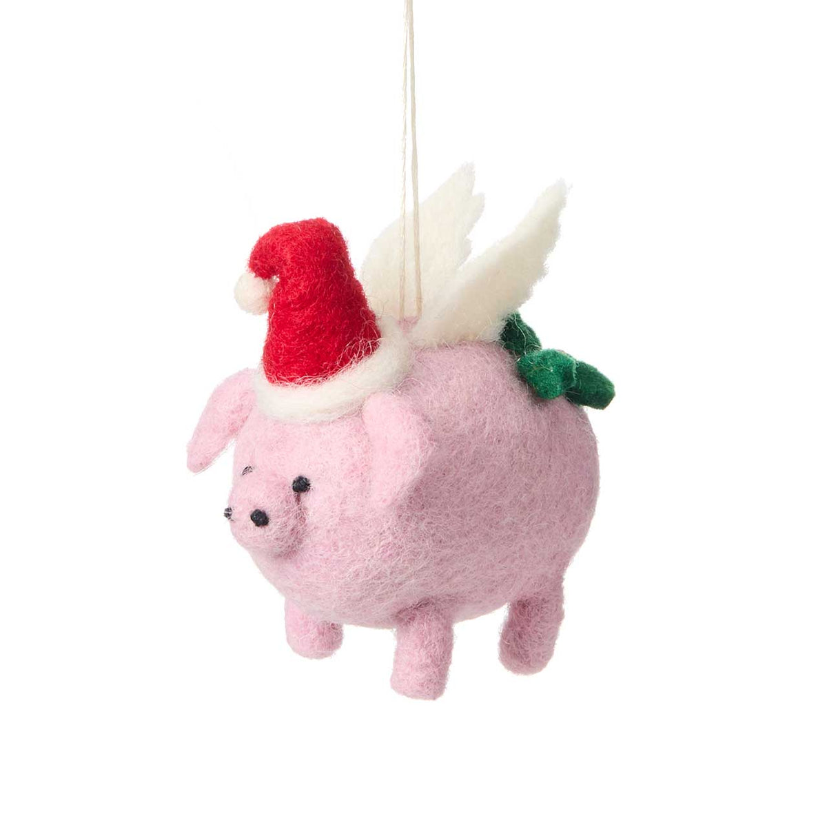 Piggy Tidings Christmas Ornament