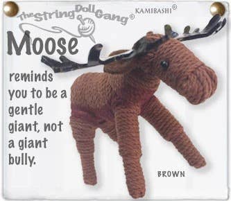 Moose String Doll Keychain