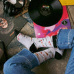 Socks that Support Music: Gray Guitars