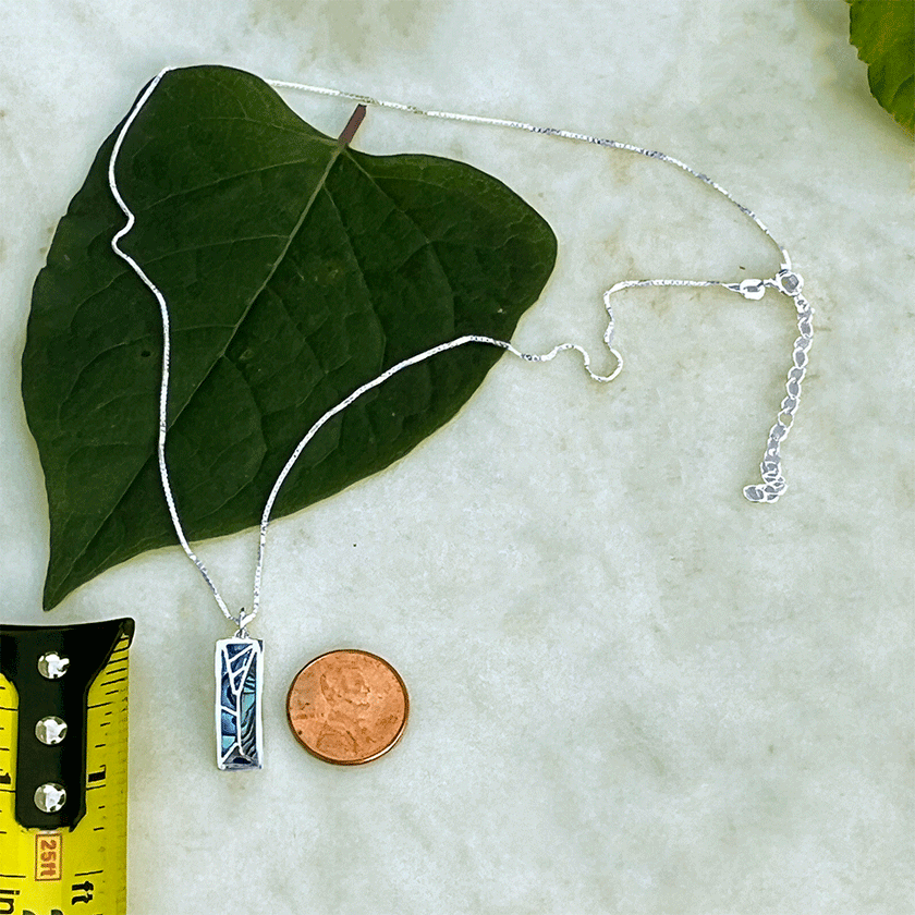 Mosaic Abalone Necklace