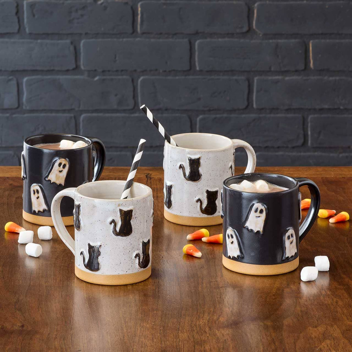 Black Cat Ceramic Mug
