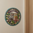 Metal Wall Decor Welcome Sign - Owls