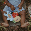 Handmade Happy Lemon Baby Rattle