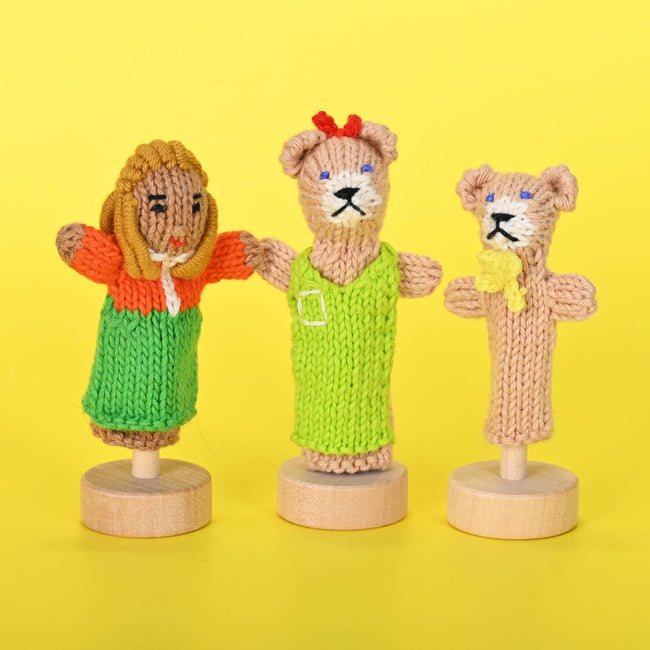 Finger Puppet Goldilocks Gift: Set of 4