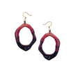 Kira Earrings: Forest Green Combo