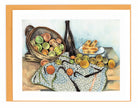 Artist Series - Quilled Basket of Apples, Cezanne Greeting Card
