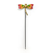 Vikaas Hand Painted Dragonfly Garden Stake