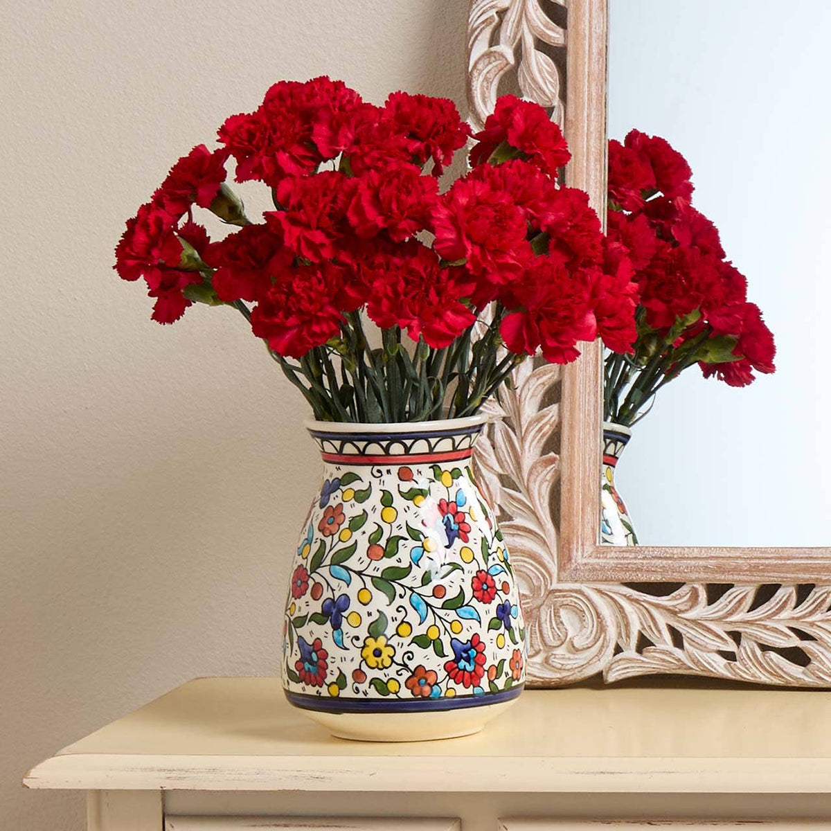 West Bank Hand-painted Vase
