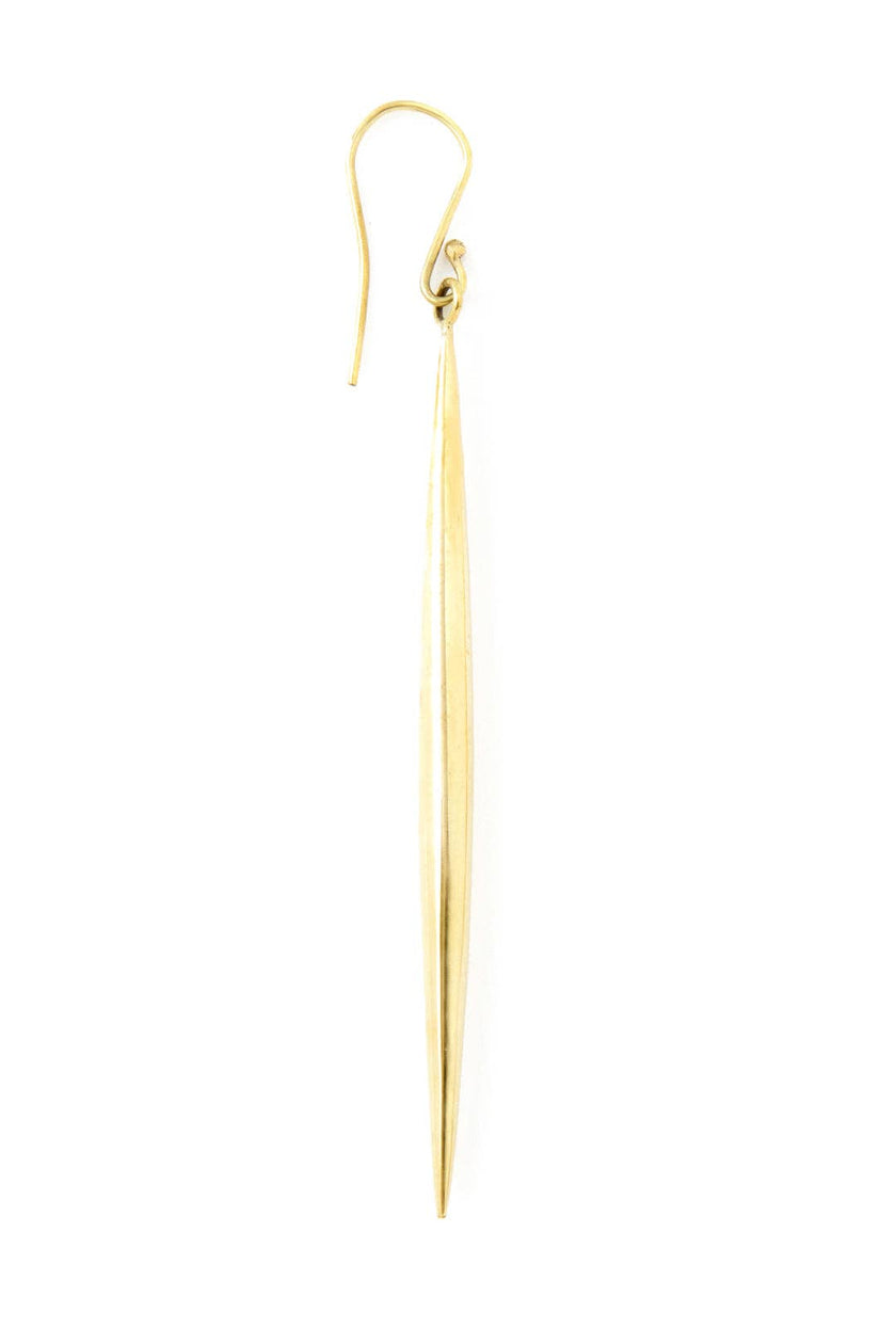 Kenyan Brass Javelin Earrings