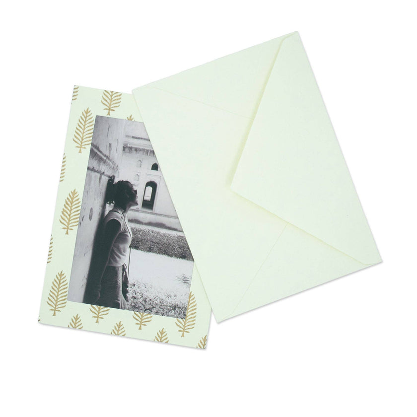 GOLDEN LEAF Photo Note Cards (Set of 6)