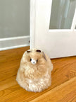 Doorstop Sitting Alpaca Toy