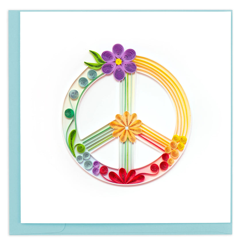 Peace Sign Greeting Card