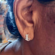 Tiny Cat Studs - Brass, Indonesia