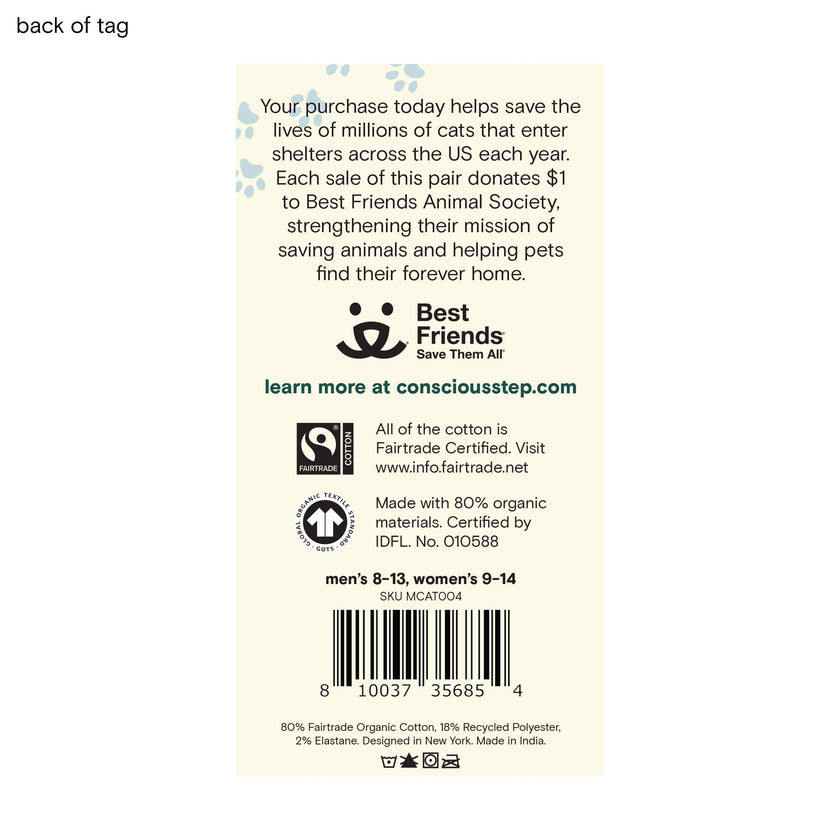 Socks that Save Cats: Teal Cats