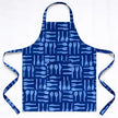 Apron Reversible: Silverware- Blue-Organic