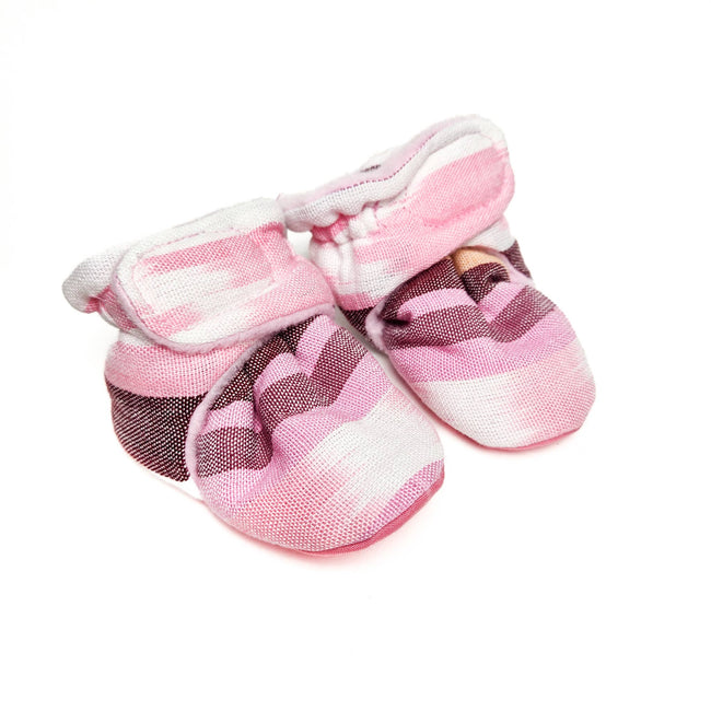 Ankle Baby Booties: Rosa
