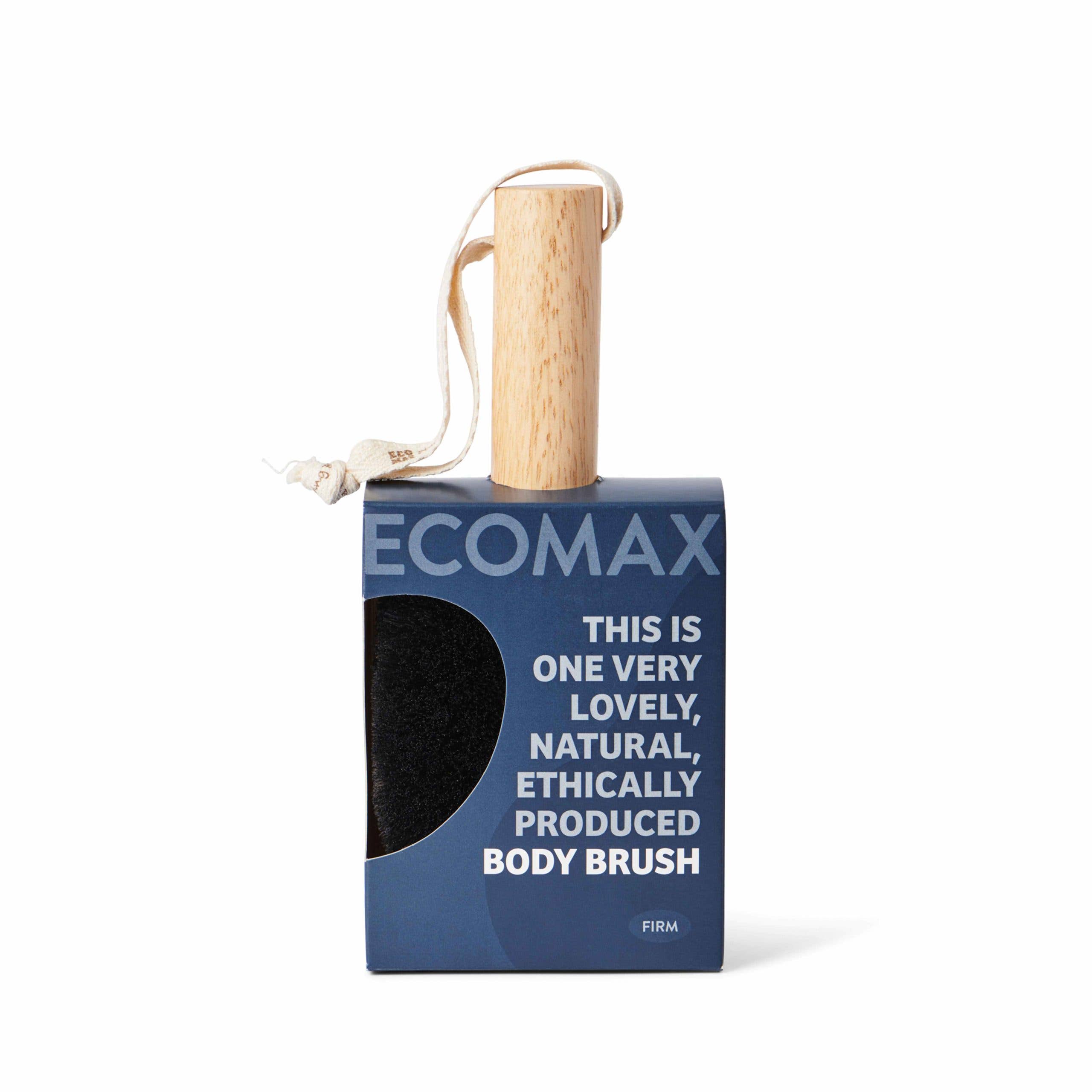 Spa Body Brush – Firm Sisal (Black)
