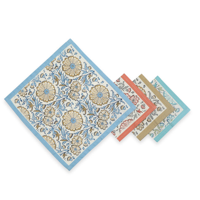 BLOOM REVERIE Cotton Napkins - Set of 4