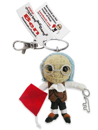 Ben String Doll Keychain