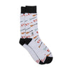 Socks that Support Music: Gray Guitars