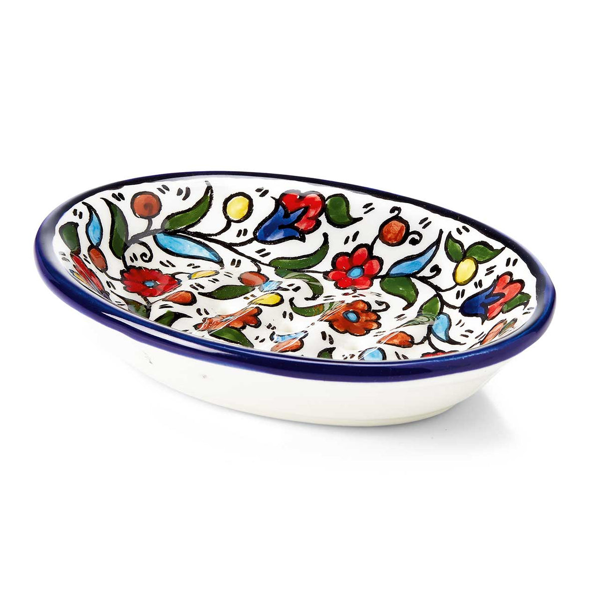 Blue West Bank Soap Dish