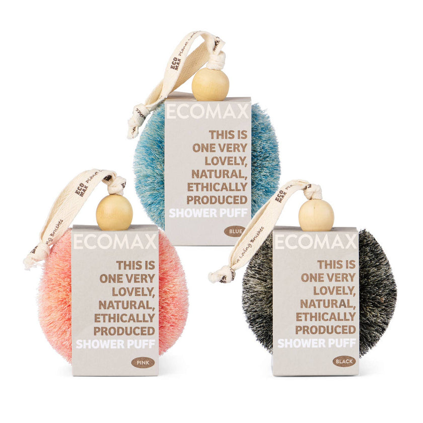 Spa Shower Puff Body Brushes: Blue