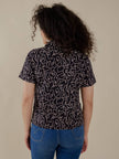 Camp Shirt Black Lines: Black Lines / XS
