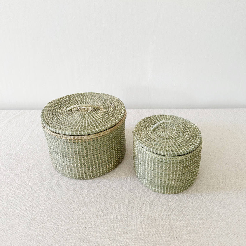 Sweetgrass Trinket Basket: Large