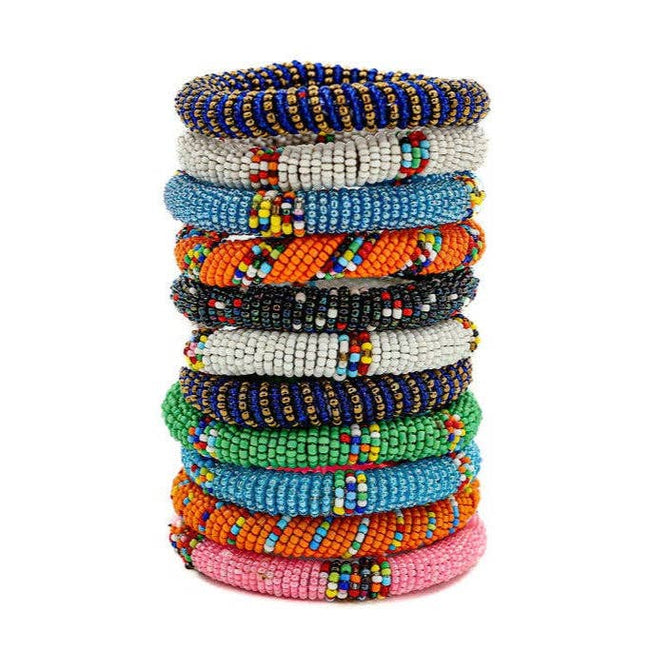 Maasai Beaded Stack Bracelet