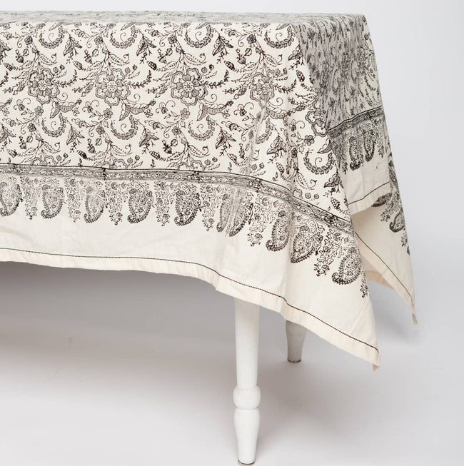 IVY SLATE Cotton Tablecloth