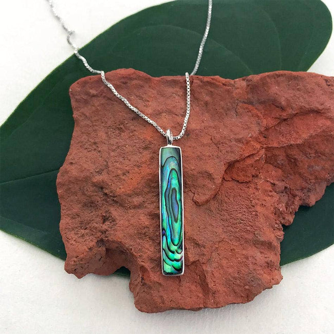 Abalone Bar Necklace