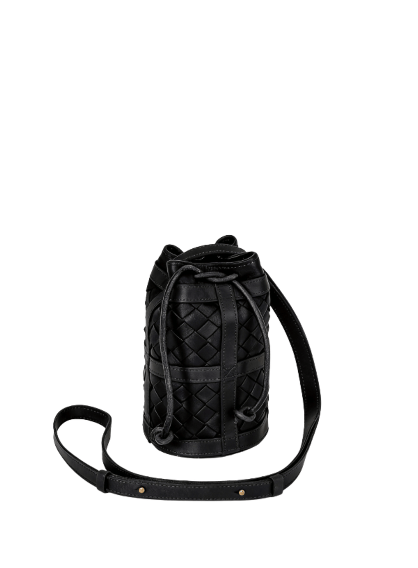 Mini Essential Bucket Bag: Black