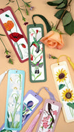 Handmade Quilled Paper Hummingbirds Bookmark