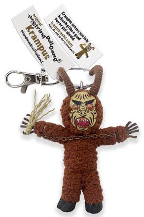 Krampus String Doll Keychain