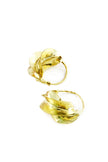 Fulani Hammered Brass Earring Large