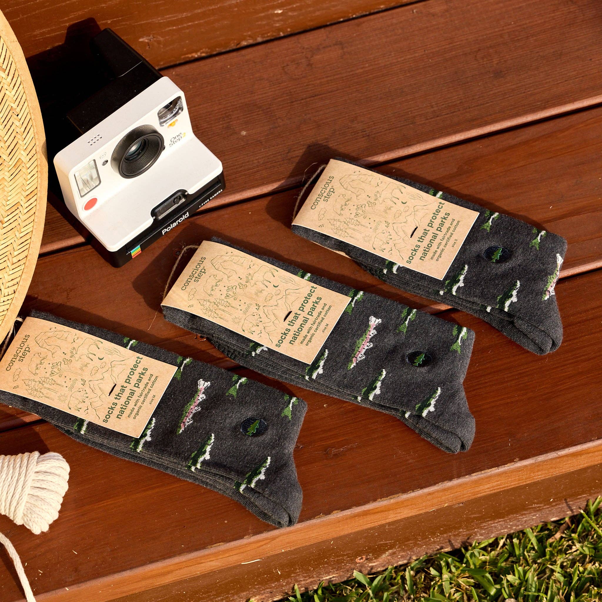 Socks that Protect National Parks: Gray Fish