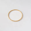 Thin Circular Textured Brass Bangle for Women - Raha