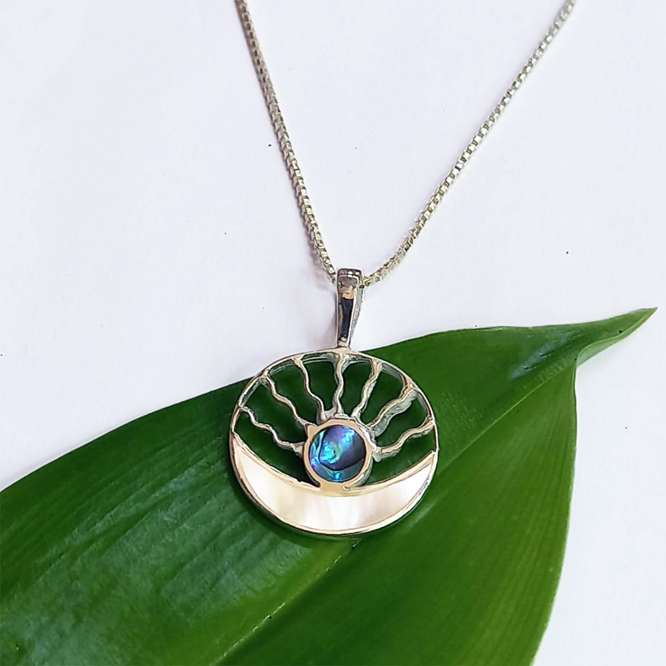 Celestial Dreams Necklace - Sterling Silver, Indonesia